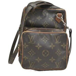 LOUIS VUITTON Mini Amazon Shoulder Bag Monogram Leather Brown M45238 60TA260